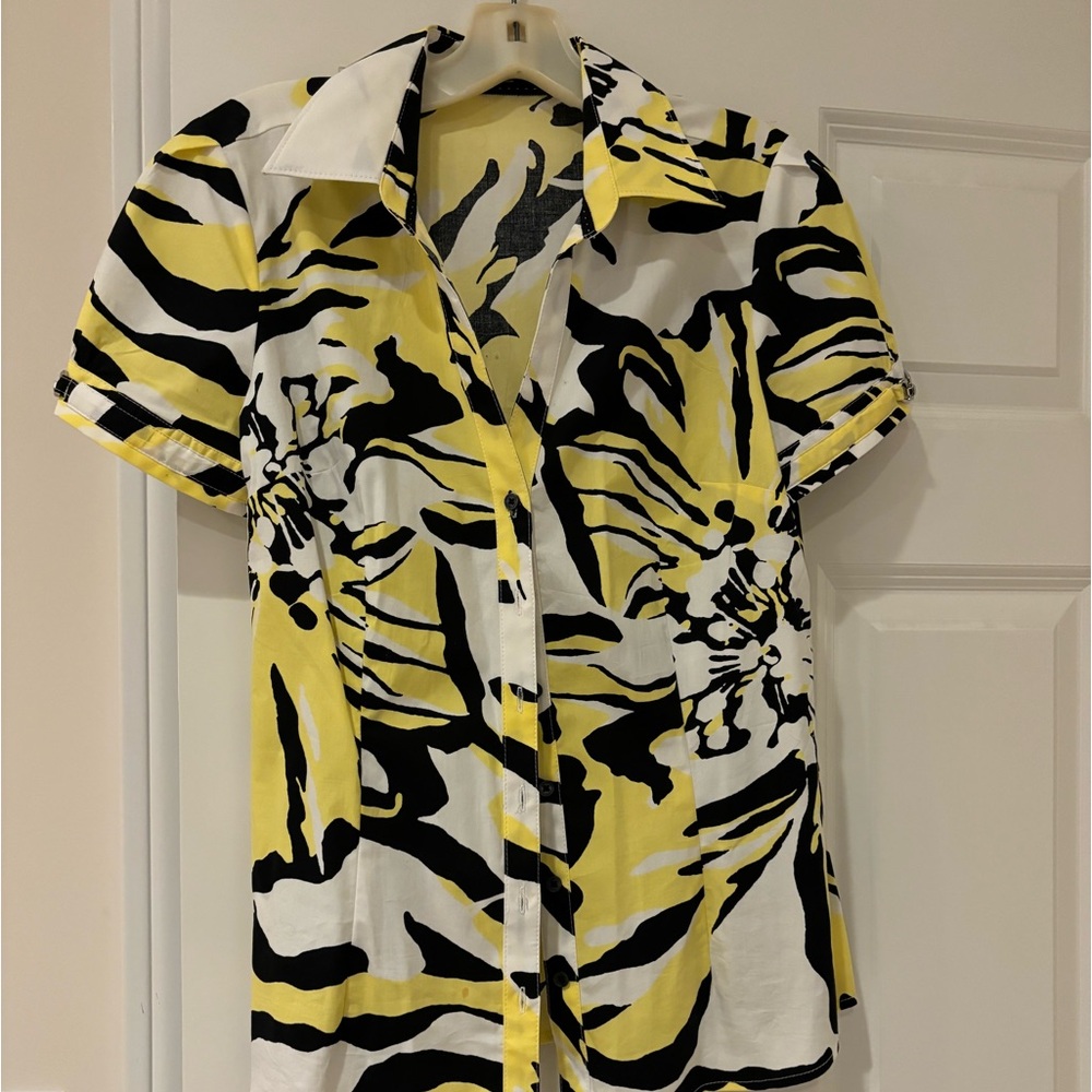 Summer short sleeve print